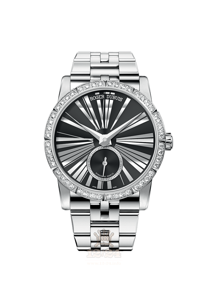 Roger Dubuis Excalibur Watch RDDBEX0452 36 mm Stainless steel Case Black Dial