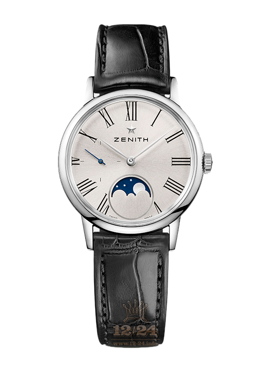 Zenith Elite Watch 03.2330.692/02.C714 33 mm Stainless steel Case Silver Dial
