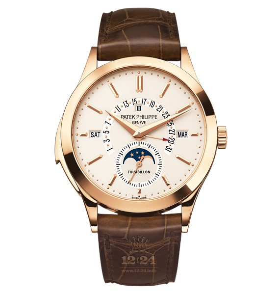 Patek Philippe Grand Complications Watch 5216R-001 40 mm Pink gold Case Silver Dial