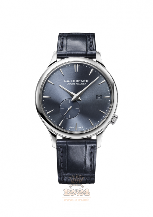 Chopard L.U.C Watch 161945-1001 40 mm White gold Case Black Dial