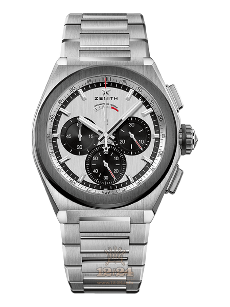 Zenith Defy Watch 95.9005.9004/01.M9000 44 mm Titanium Case Silver Dial