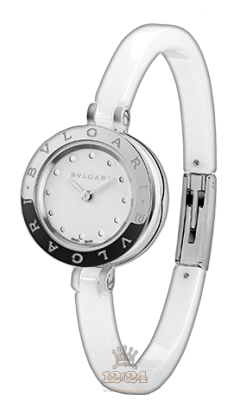 Bvlgari B.Zero1 Watch 102178 BZ23WSCC.S 23 mm Stainless steel Ceramics Case White Dial