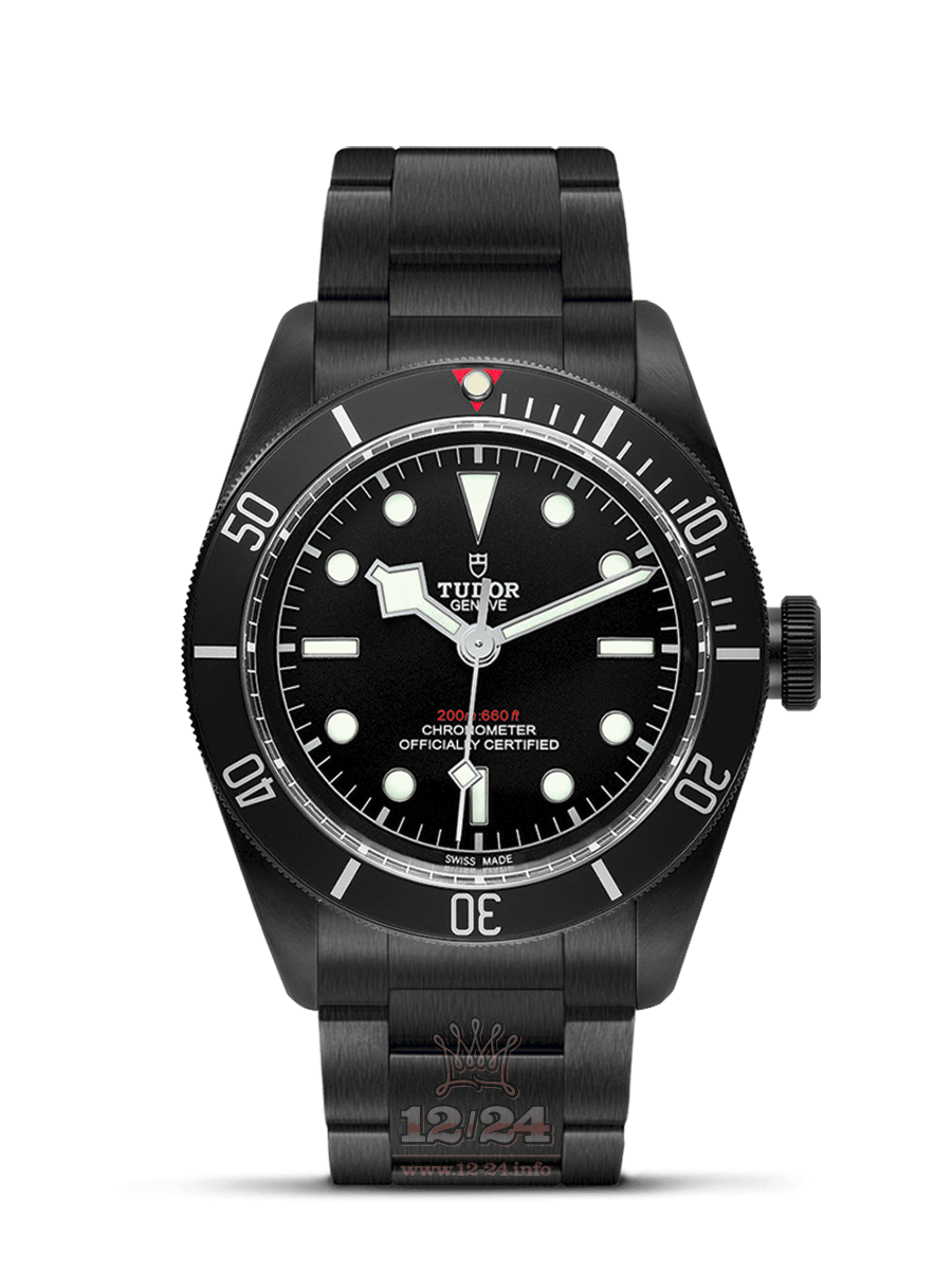 Tudor Black Bay Dark Watch M79230DK-0008 41 mm Stainless steel PVD coating Case Black Dial