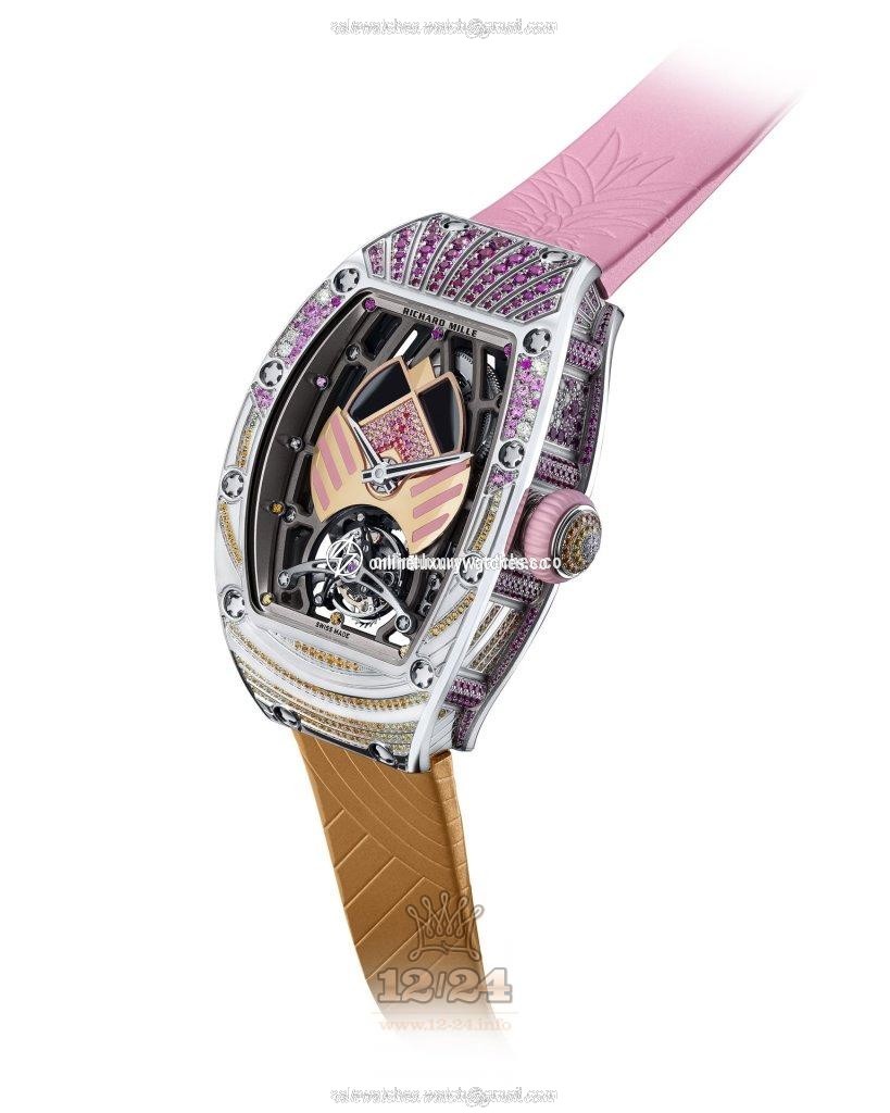 Richard Mille Women's Collection Watch RM 71-02 Donna 52 mm White gold Case