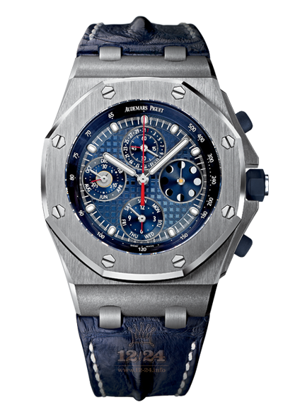 Audemars Piguet Royal Oak Offshore Watch 26209PT.OO.D305CR.01 42 mm Platinum Case Dark blue Dial