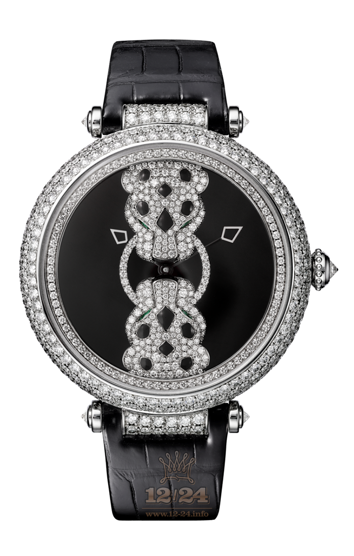 Cartier Creative jewelry watches Watch HPI01203 42 mm White gold Case Black Dial