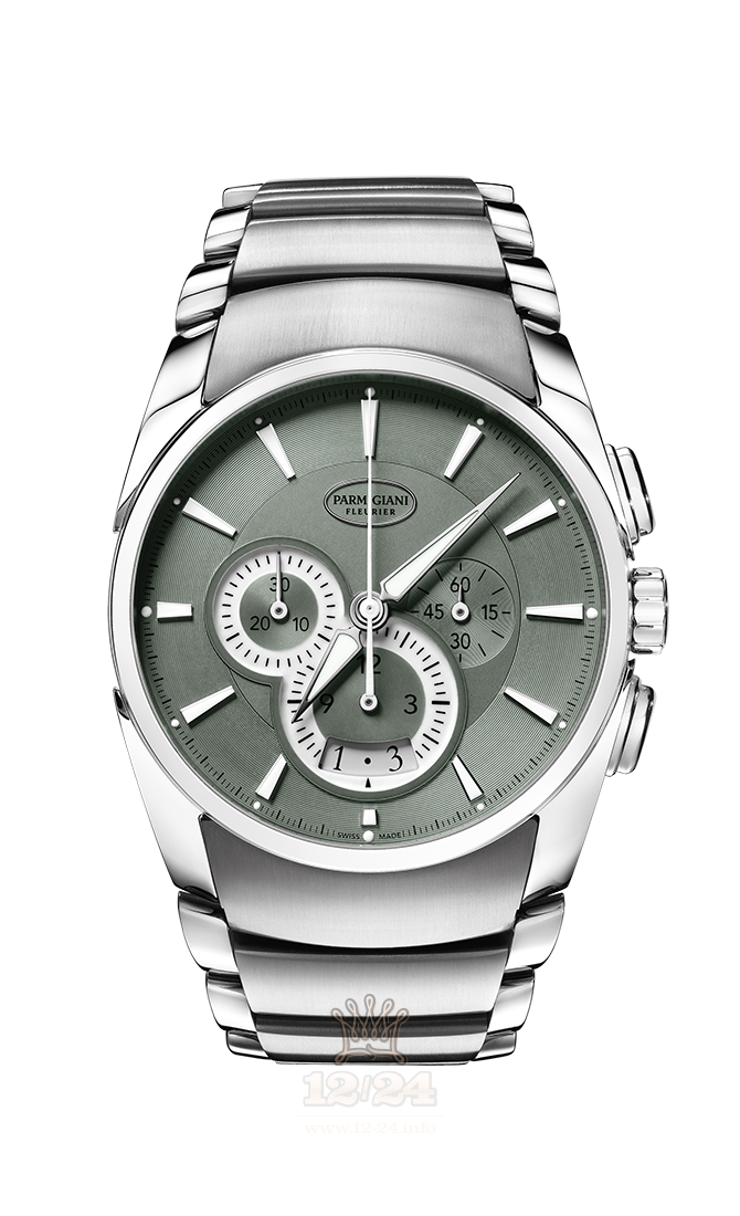Parmigiani Fleurier Tonda Watch PFC274-0005600-B33002 Stainless steel Case Green Dial