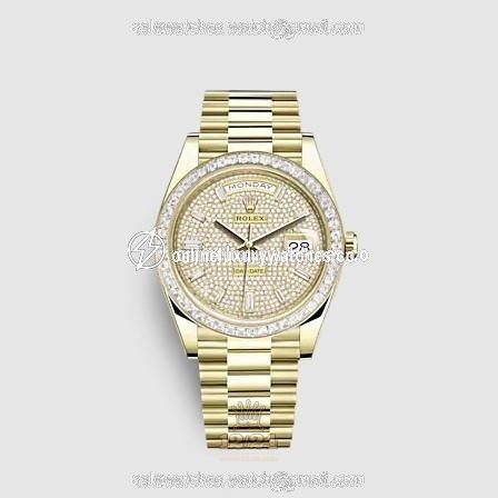 Rolex Day-Date Watch 228398tbr-0036 40 mm Yellow gold Case