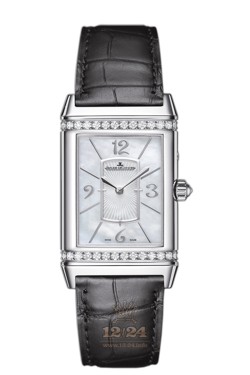 Jaeger-LeCoultre Reverso Watch 3313490 40 mm White gold Case Silver Dial
