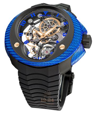 Franc Vila Cobra Watch 18E-BTI-BSS-DRG.004 Pink gold Titanium DLC coating Case