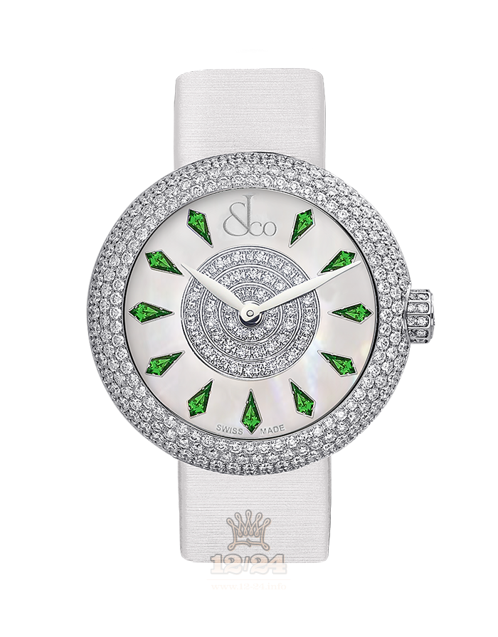 Jacob & Co Ladies Collection Watch BQ020.10.RH.KD.A 38 mm Stainless steel Case