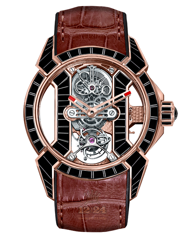 Jacob & Co High Jewelry Masterpieces Watch EX500.40.BS.BS.A 44 mm Pink gold Case