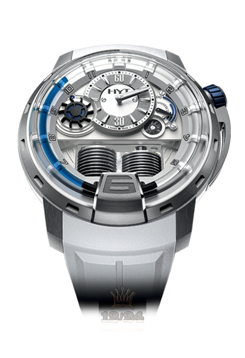 HYT H1 Watch 148-tt-11-bf-rw 49 mm Titanium Case
