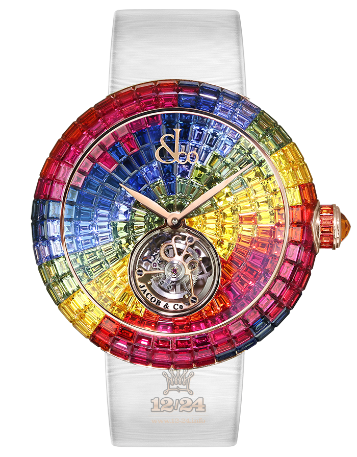 Jacob & Co High Jewelry Masterpieces Watch BT543.40.MX.UA.B 47 mm Pink gold Case