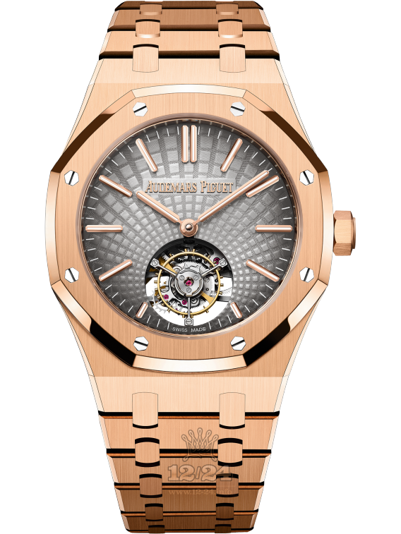 Audemars Piguet Royal Oak Watch 26530OR.OO.1220OR.01 41 mm Pink gold Case Gray Dial