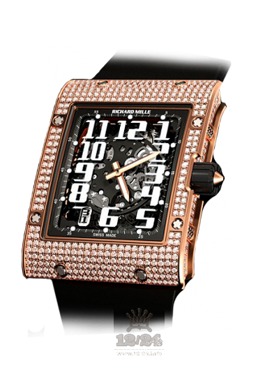 Richard Mille Men's Collection Watch RM 016 RG Full set 50 mm Pink gold Case