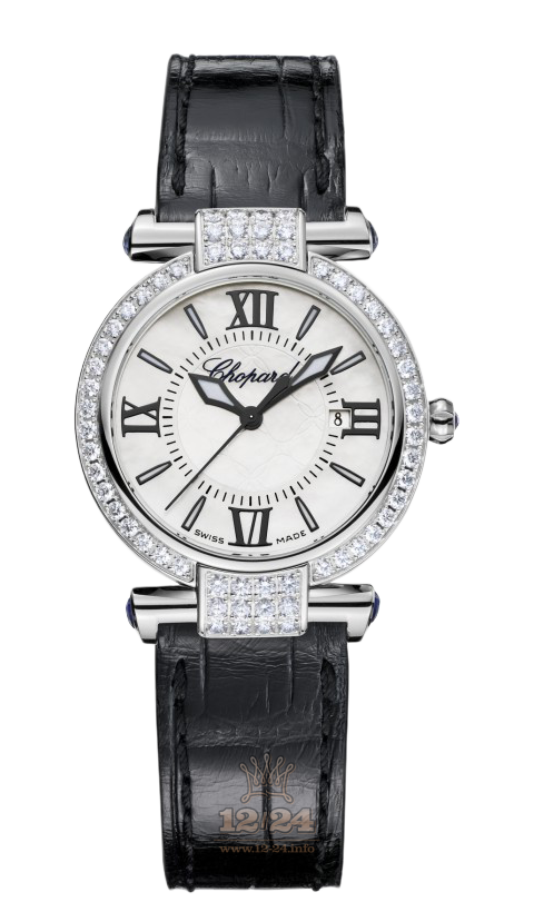 Chopard Imperiale Watch 384238-1001 28 mm White gold Case White Dial