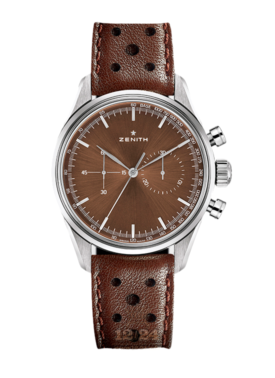 Zenith Chronomaster Watch 03.2150.4069/75.C806 38 mm Stainless steel Case Brown (chocolate) Dial