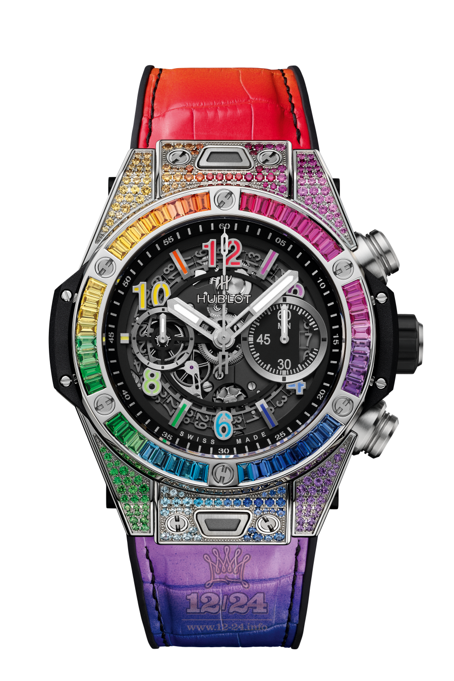 Hublot Big Bang Watch 411.NX.1117.LR.0999 45 mm Titanium Case Black Dial