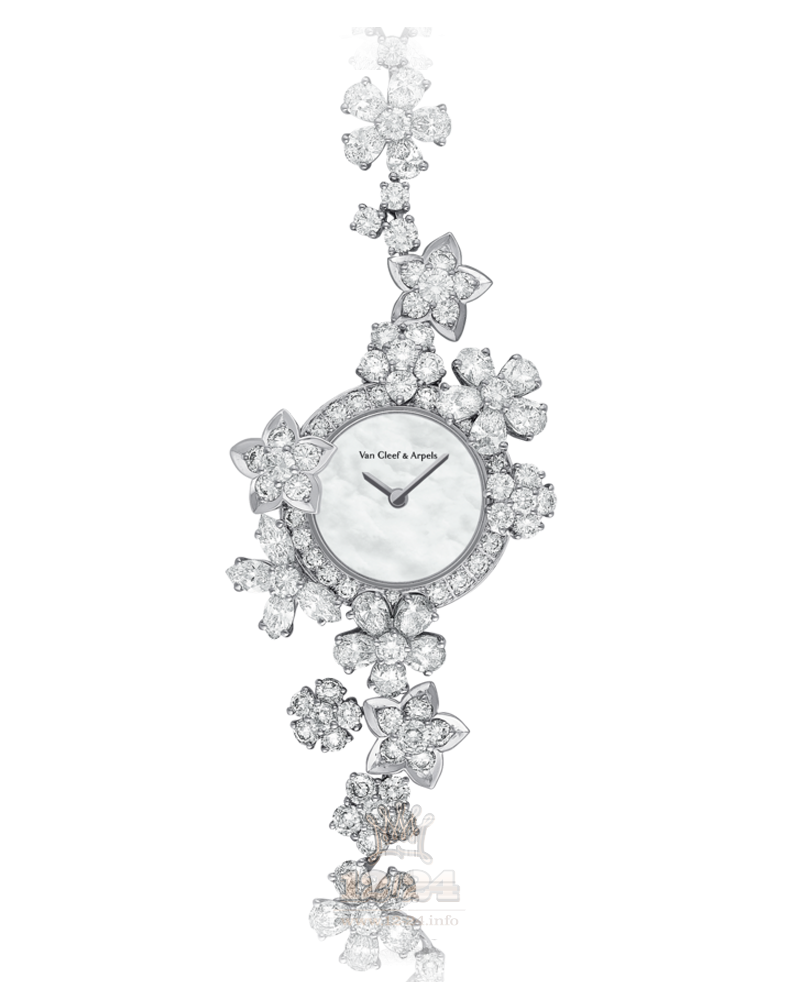 Van Cleef High Jewelry Watches Watch VCARM94000 White gold Case White Dial