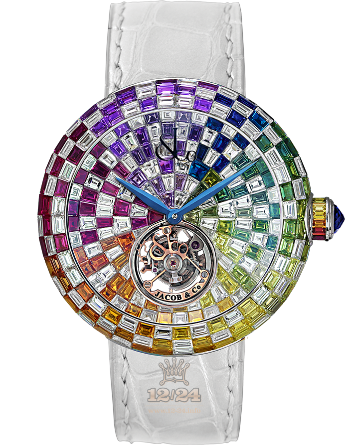 Jacob & Co High Jewelry Masterpieces Watch BT543.30.HX.HX.B 47 mm White gold Case