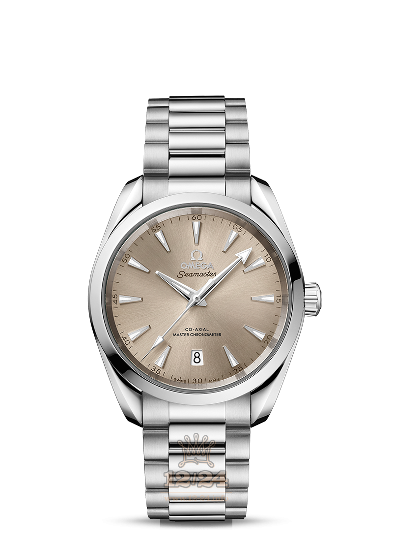 Omega Seamaster Watch 220.10.38.20.09.001 38 mm Stainless steel Case Beige Dial