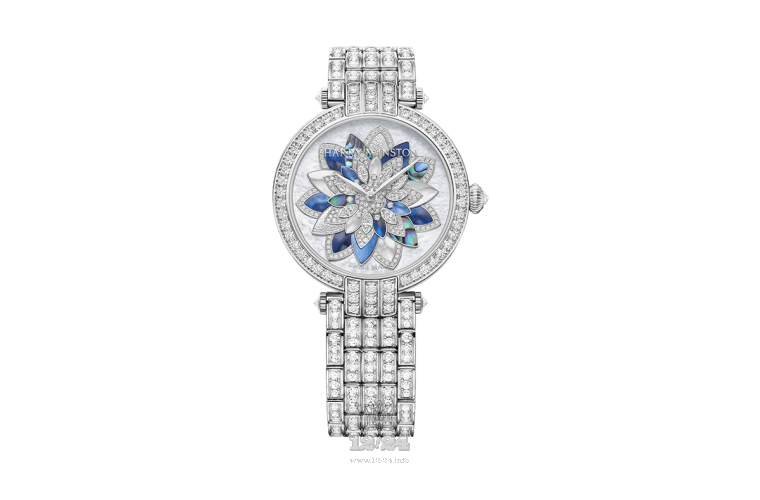 Harry Winston The Premier Collection Watch PRNAHM31WW004 31 mm White gold Case White Pink Dial