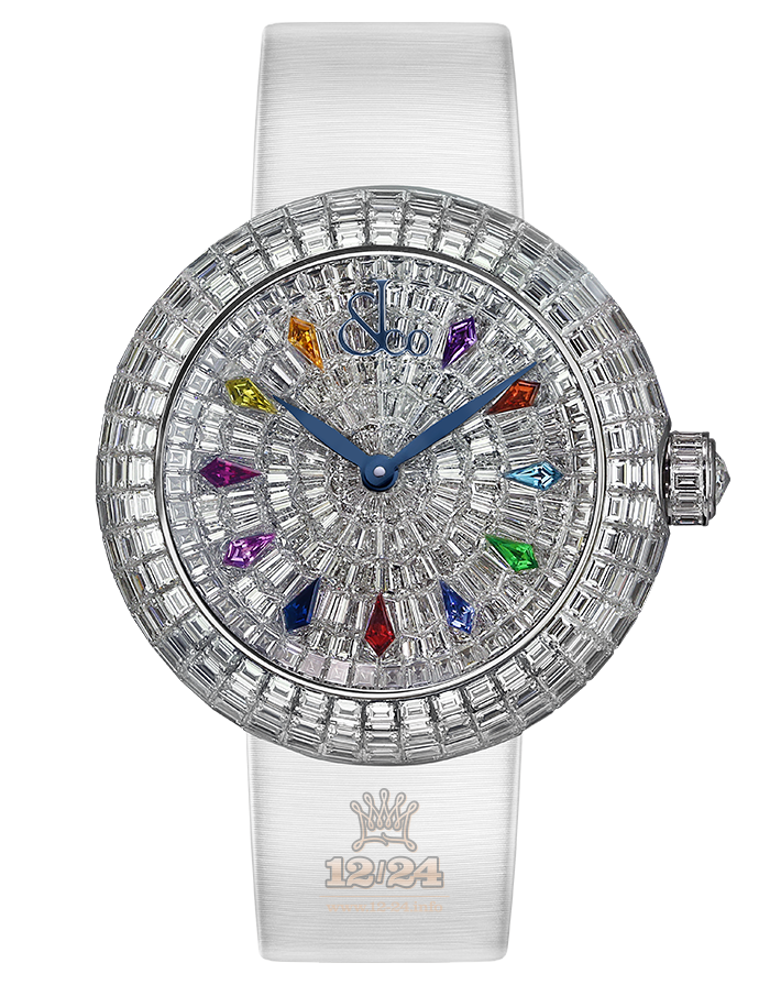 Jacob & Co High Jewelry Masterpieces Watch BA534.30.BD.KR.A 44 mm White gold Case