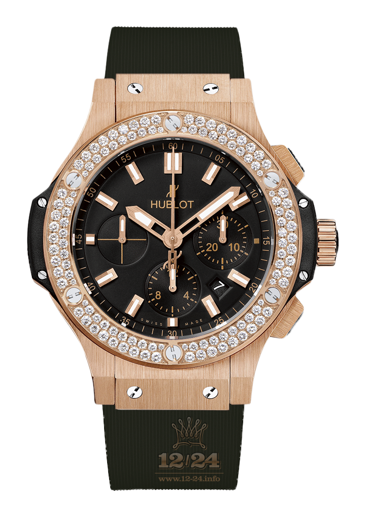 Hublot Big Bang Watch 301.PX.1180.RX.1104 44 mm Pink gold Case Black Dial