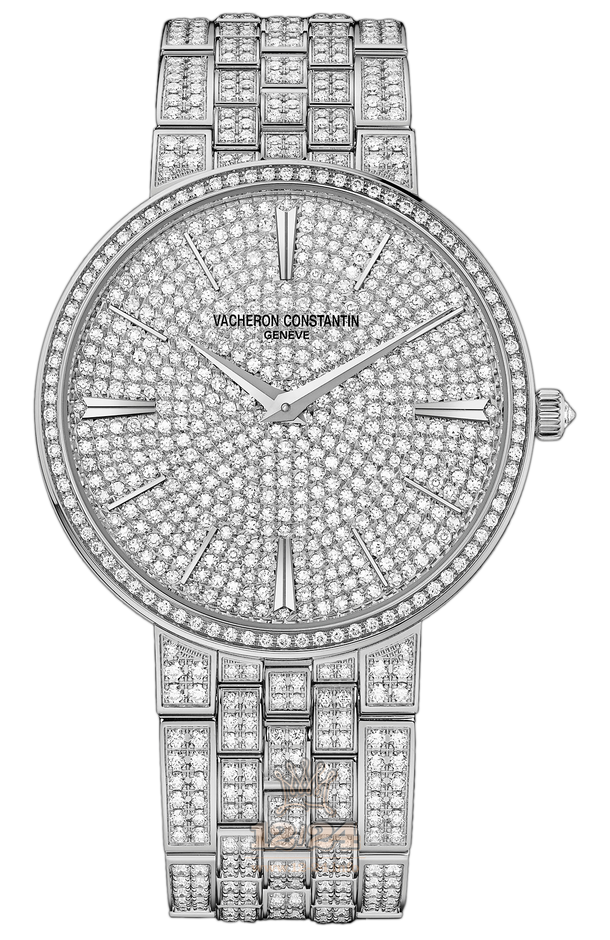 Vacheron Constantin Traditionnelle Watch 81575/V02G-9274 38 mm White gold Case Silver Dial