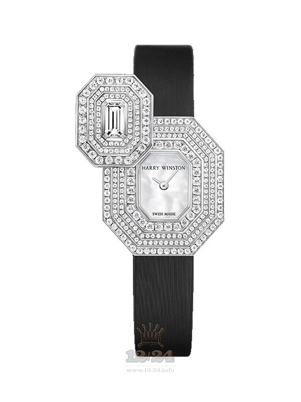 Harry Winston High Jewelry Timepieces Watch HJTQHM24WW005 24 mm White gold Case White Dial