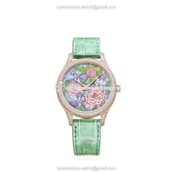 Chopard L.U.C Watch 131944-5005 35 mm Pink gold Case Painted Dial