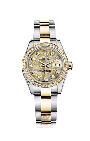 Rolex Lady-Datejust Watch 179383-0008 26 mm Steel / Yellow gold Case