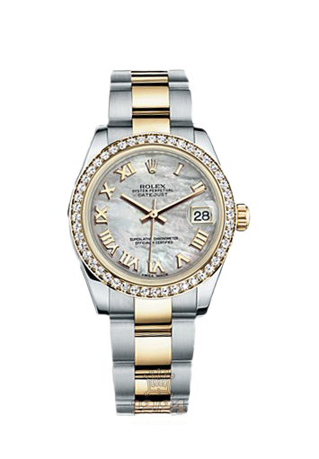 Rolex Datejust Watch 178383-0015 31 mm Steel / Yellow gold Case White Dial