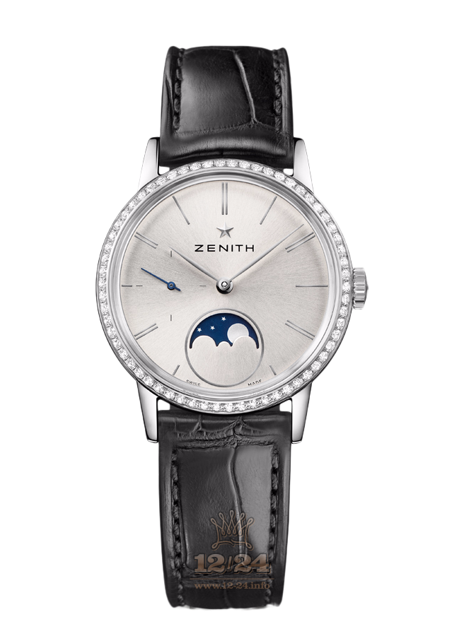 Zenith Elite Watch 16.2330.692/01.C714 33 mm Stainless steel Case Silver Dial