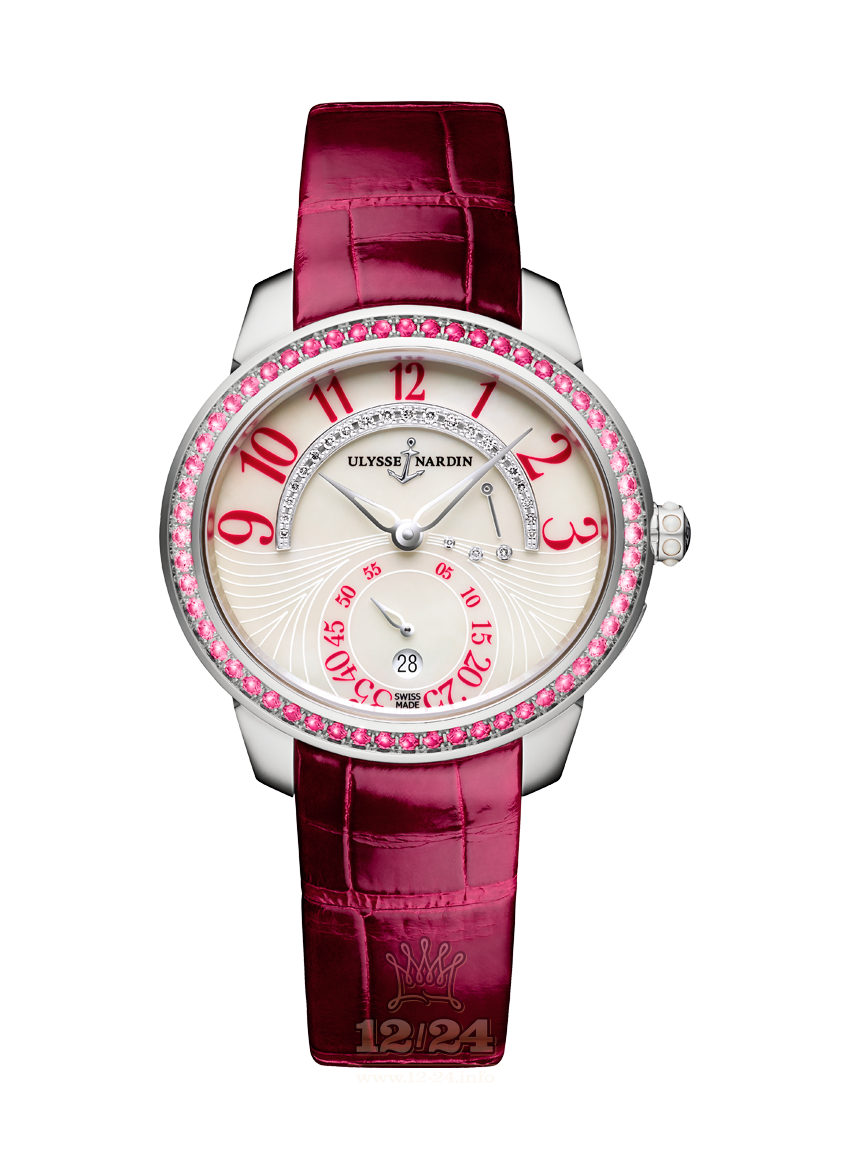 Ulysse Nardin Jade Watch 100-125B/591.6 39 mm White gold Case White Dial