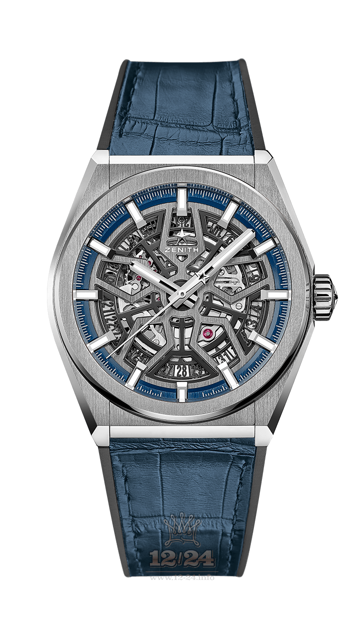 Zenith Defy Watch 95.9000.670/78.R584 41 mm Titanium Case Black Gray Dial