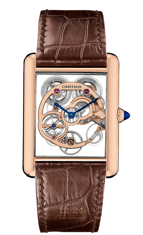 Cartier Tank Watch WHTA0002 30 mm Pink gold Case