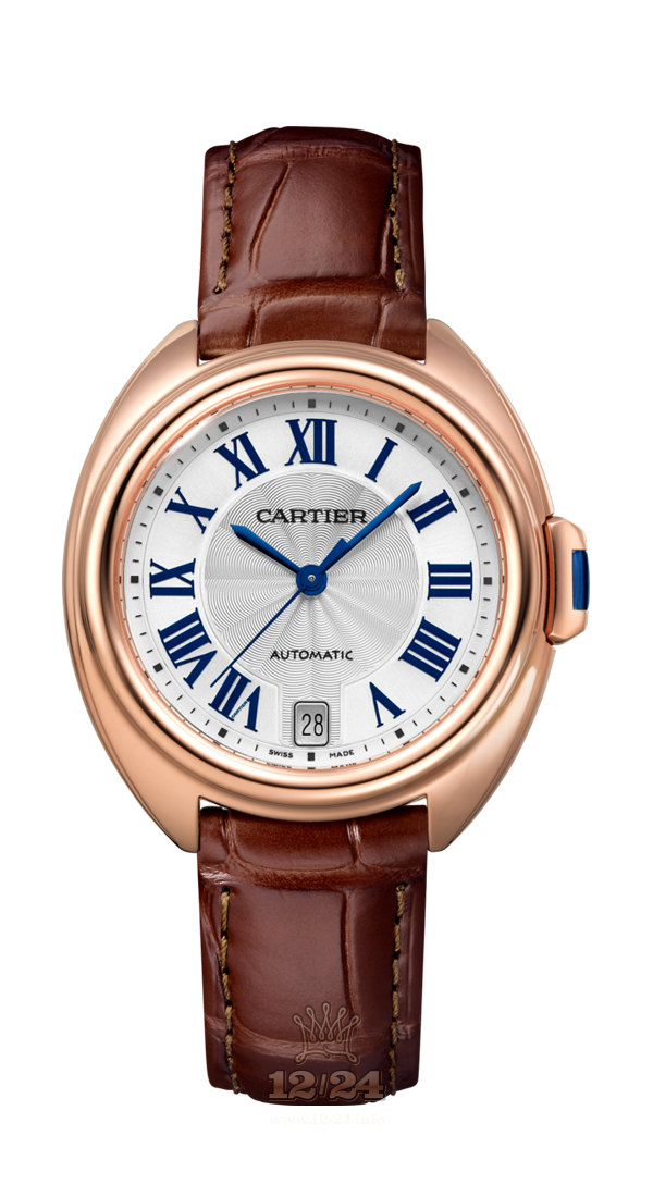 Cartier Cle de Cartier Watch WGCL0010 31 mm Pink gold Case Silver Dial