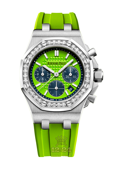 Audemars Piguet Royal Oak Offshore Watch 26231ST.ZZ.D038CA.01 37 mm Stainless steel Case Green Dial