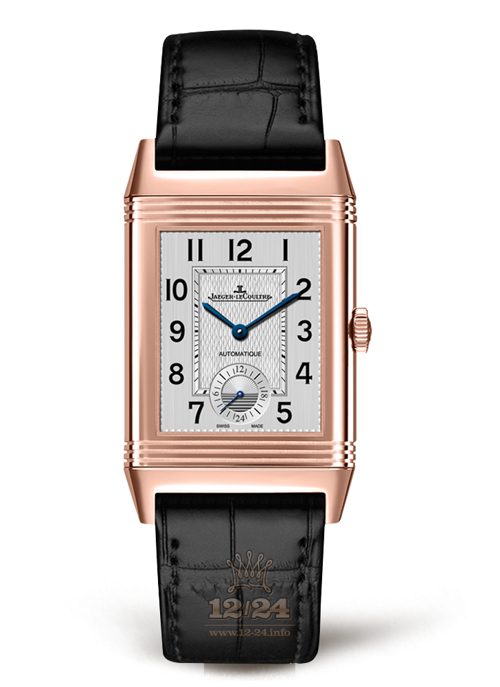 Jaeger-LeCoultre Reverso Watch 3832420 47 mm Pink gold Case Silver Dial