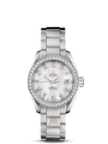 Omega Aqua Terra 150 M Watch 231.15.30.20.55.001 30 mm Stainless steel Case White Dial