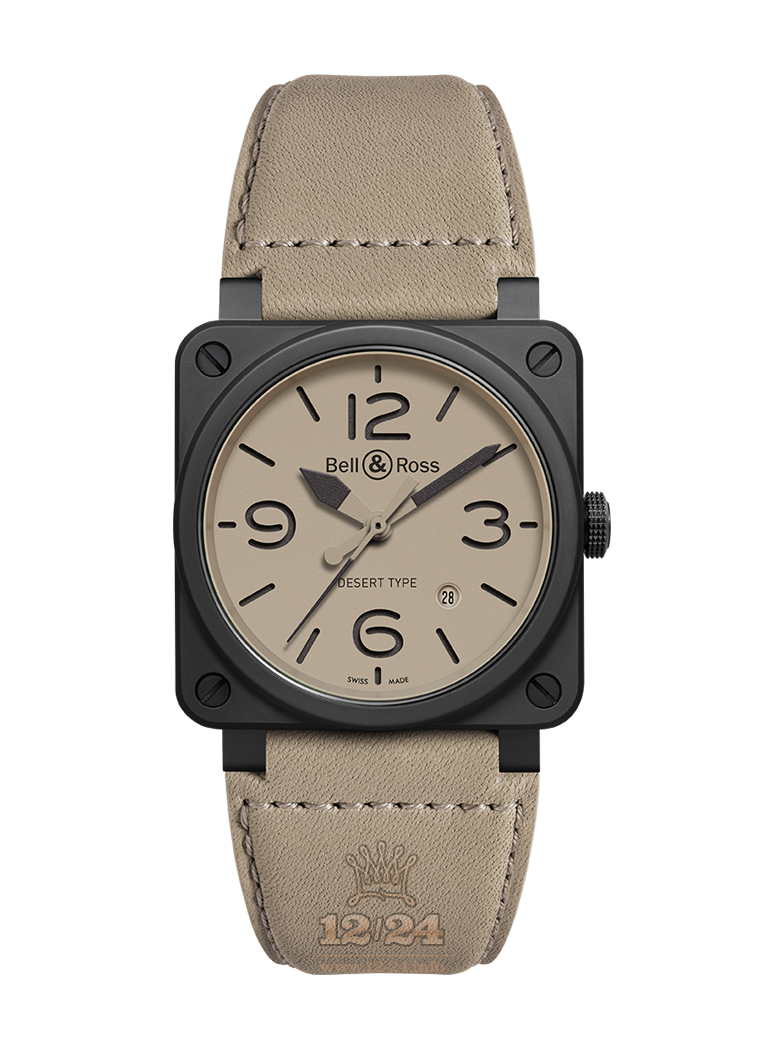 Bell & Ross Instruments Watch BR0392-DESERT-CE 42 mm Ceramics Case Beige Dial