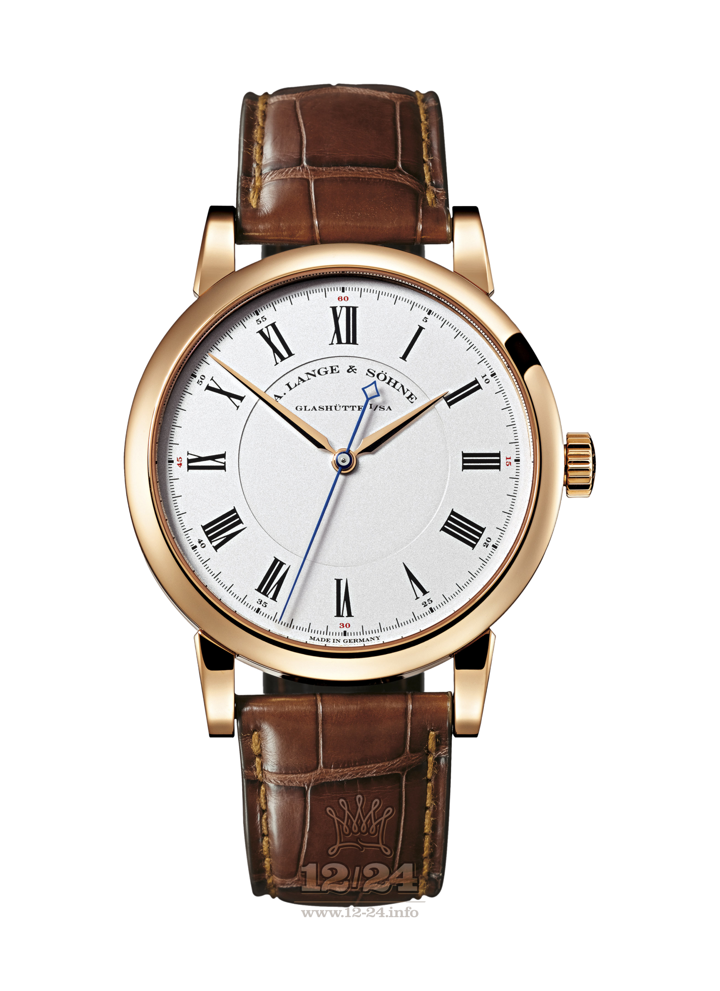 A.Lange & Sohne Richard Lange Watch 232.032 40 mm Pink gold Case White Silver Dial