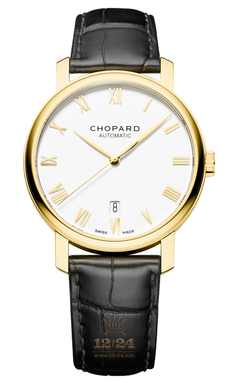 Chopard Classic Watch 161278-0001 40 mm Yellow gold Case White Dial