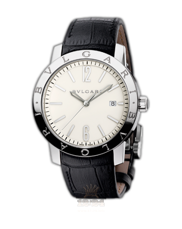 Bvlgari Bvlgari Bvlgari Watch 102056 BB41WSLD 41 mm Stainless steel Case White Dial