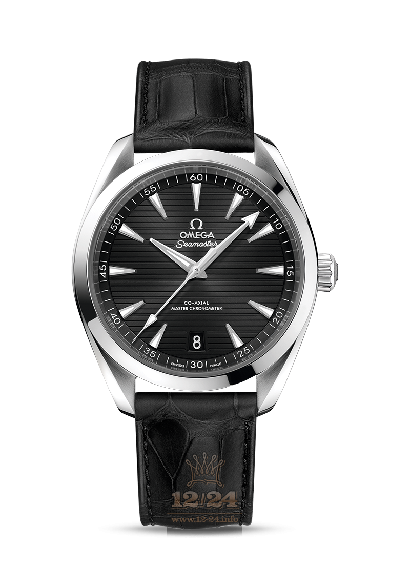 Omega Aqua Terra 150 M Watch 220.13.41.21.01.001 41 mm Stainless steel Case Black Dial