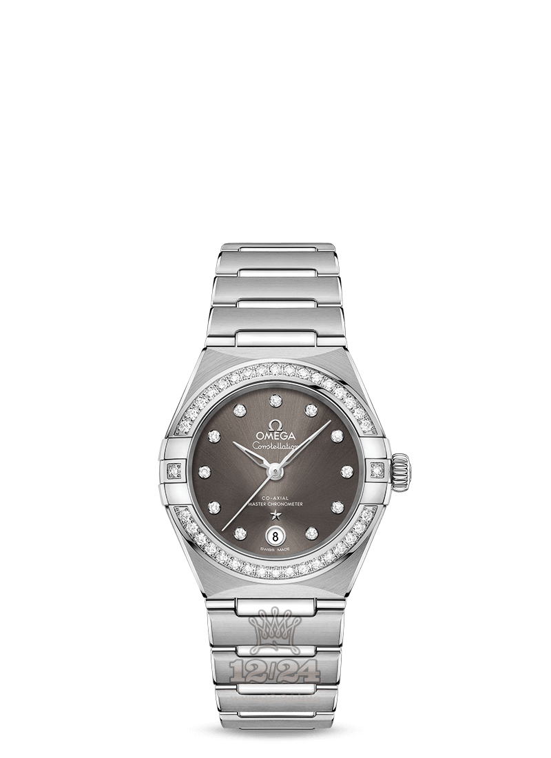 Omega Constellation Watch 131.15.29.20.56.001 29 mm Stainless steel Case Gray Dial