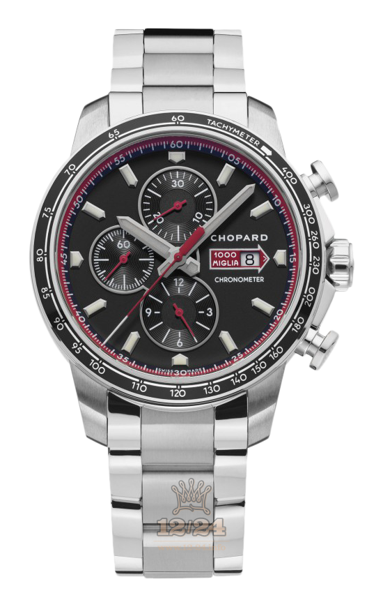 Chopard Classic Racing Watch 158571-3001 44 mm Stainless steel Case Black Dial
