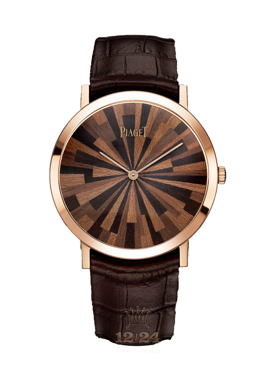 Piaget Altiplano Watch G0A42142 40 mm Pink gold Case Orange Brown (chocolate) Painted Dial